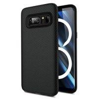 Samsung Galaxy Note 8 Case Olixar X-Duo Carbon Fibre Jet Black