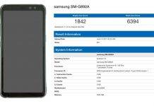 Samsung Galaxy S8 Active Geekbench Browser