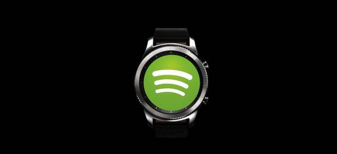 Samsung gear outlet sport spotify