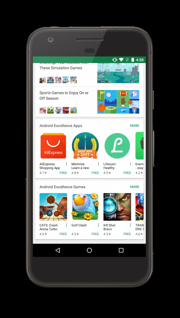 Google Play Store’s Android Excellence section to highlight best apps ...