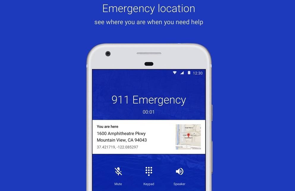 Google’s Phone dialer app updated with emergency location info ...