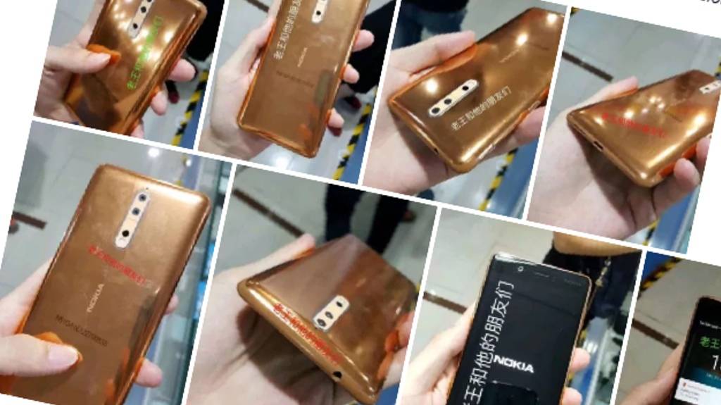 Copper-colored Nokia 8 shows up in the wild | Android Community