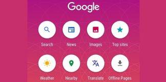 GOOGLE Search Lite app