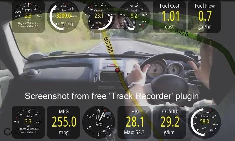 torque pro dashboard