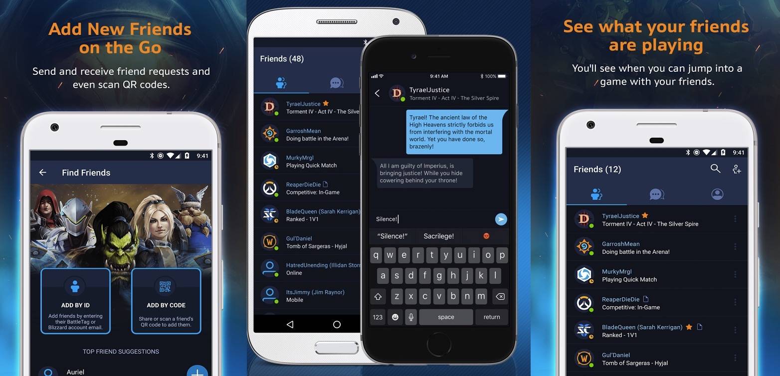 Blizzard Battle Net App Lets You Add Friends See Them When Online Android Community
