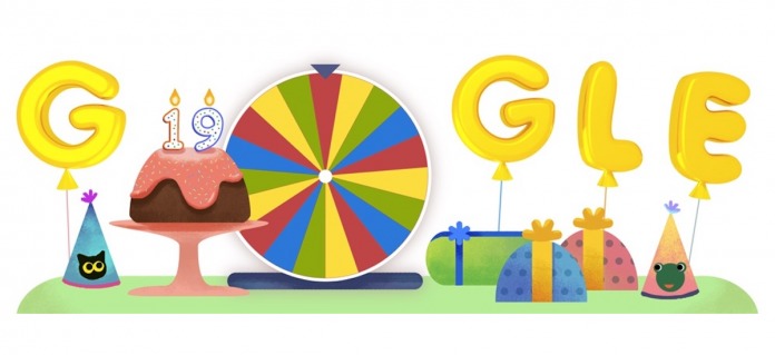 Google 19th Birthday