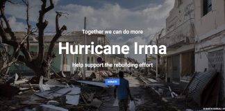 Google Hurricane Irma Effort