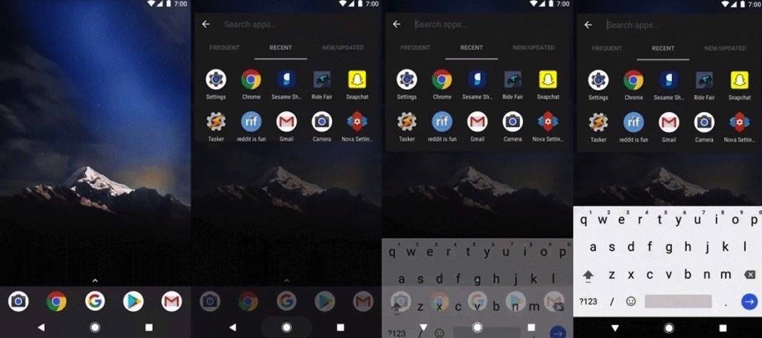 Nova Launcher Updated With New App Search Animation Sesame Shortcuts Android Community