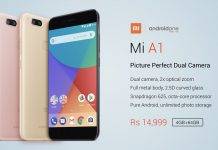 XIAOMI Mi A1 Android One INDIA