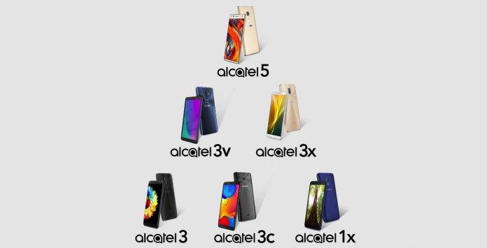 Alcatel 2018 top-tier lineup 2