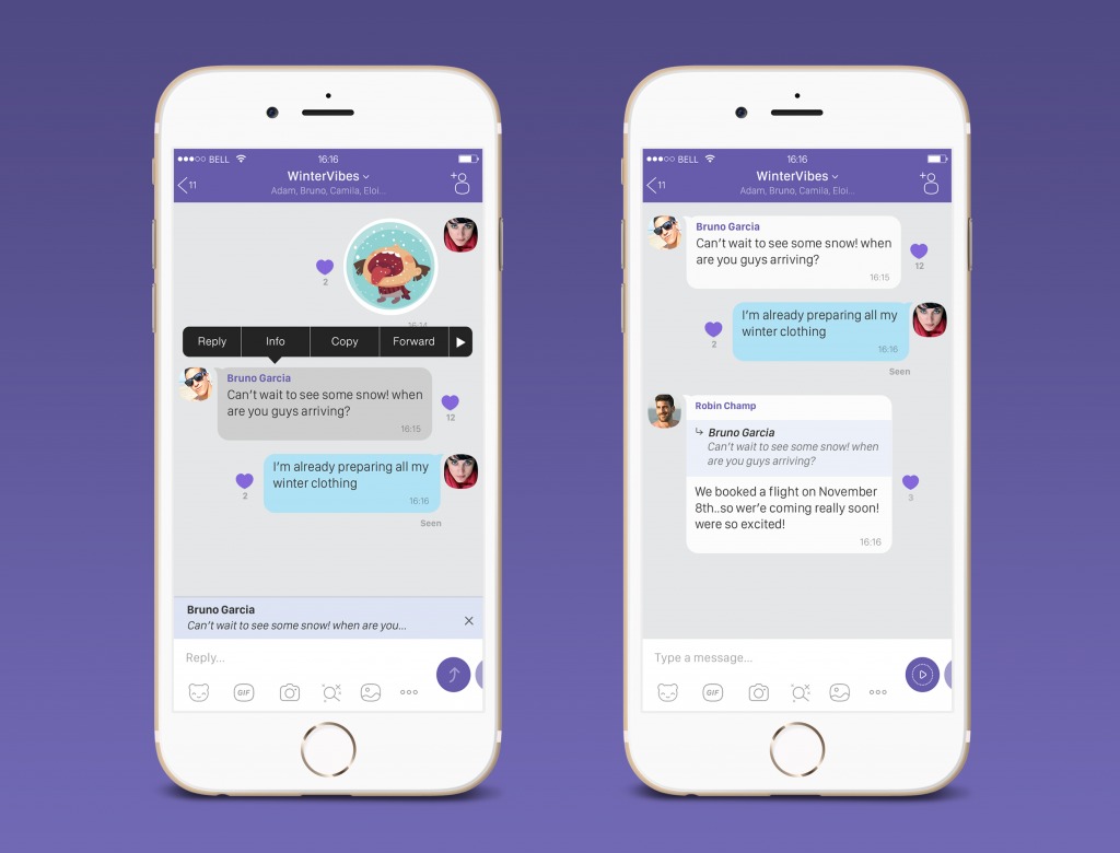 Viber group chat admin