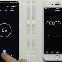 Speed Test Google Pixel 2 XL vs iPhone 8 Plus D