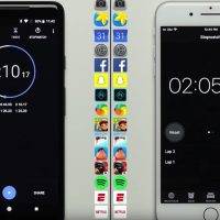 Speed Test Google Pixel 2 XL vs iPhone 8 Plus F