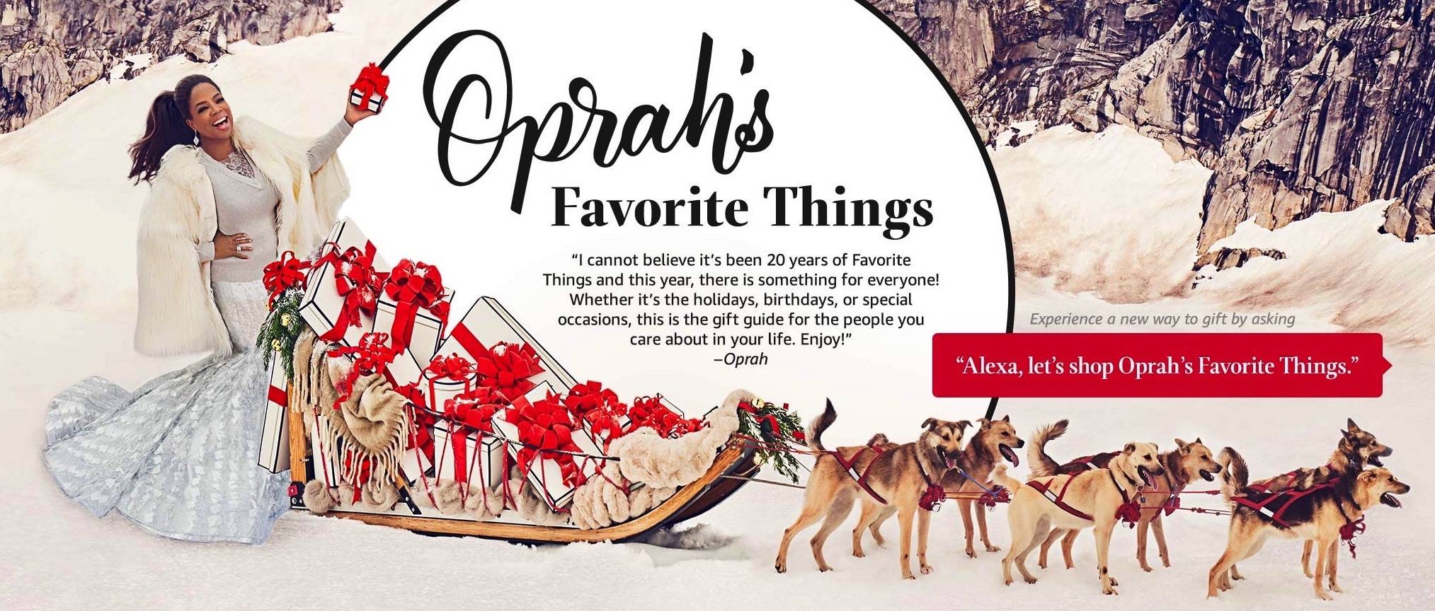 Amazon Alexa Oprah's Favortie Things