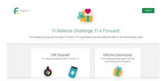 Google Project Fi Referral Challenge