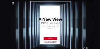 OnePlus 5T Launch Event November 16 2017