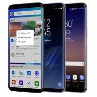 Samsung Galaxy S8 Microsoft Launcher