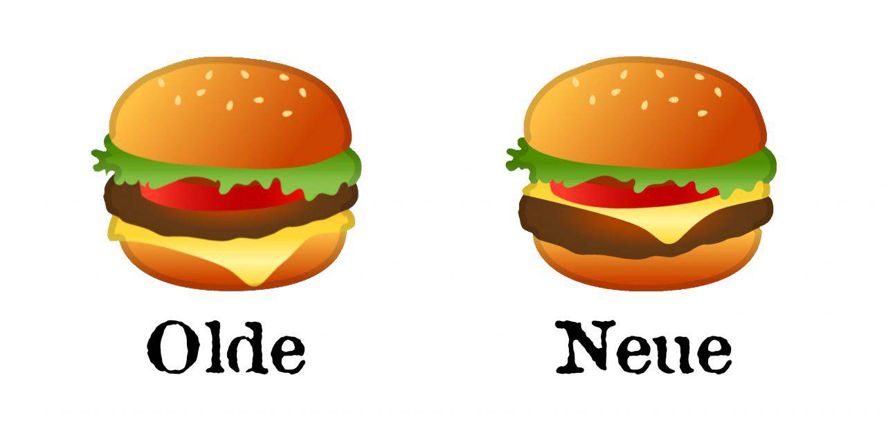 clock night burger emoji