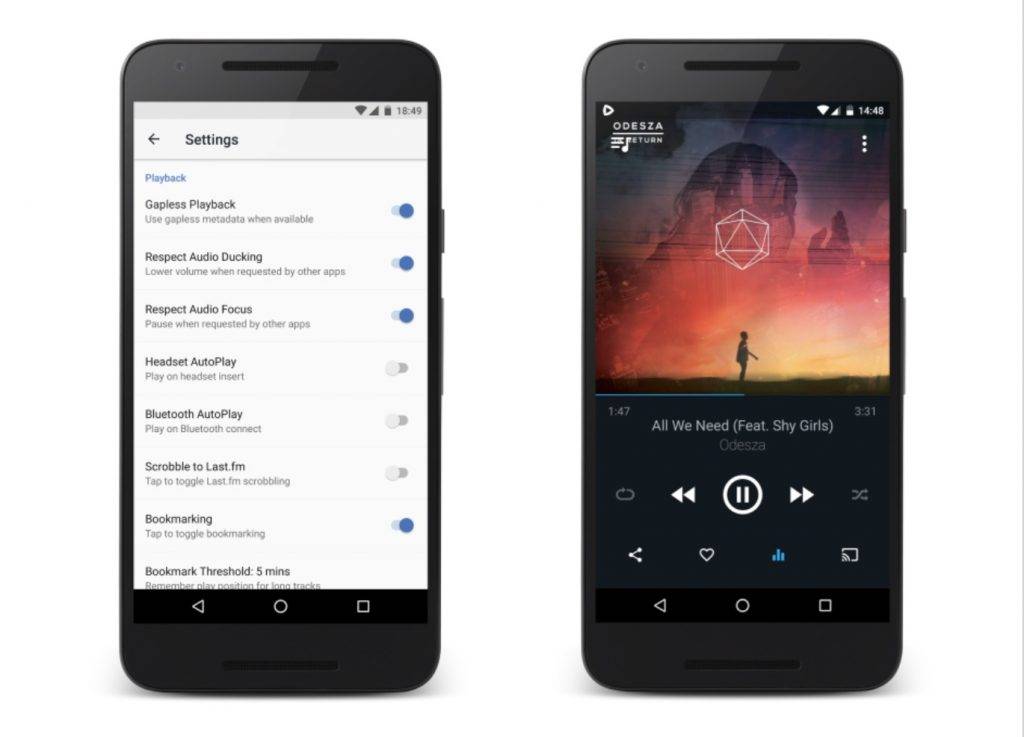 doubleTwist players brings gapless playback for local and cloud stored