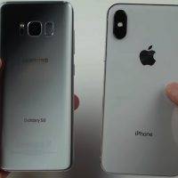 iPhone X vs Samsung Galaxy S8 Durability Test