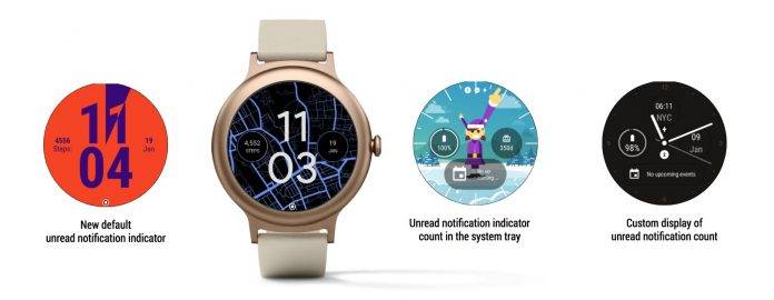 Android Wear 2.9 to bring unread notification dots on watch faces