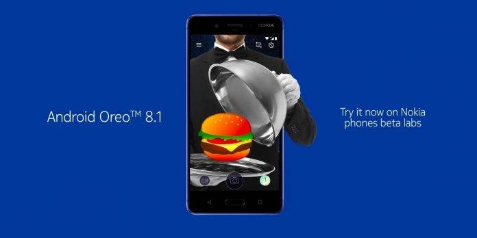 Android Oreo 8.1 Nokia 8