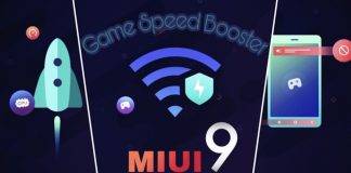 MIUI 9 Game Speed Booster