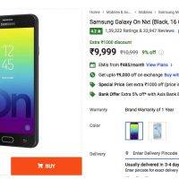 Samsung Galaxy On Nxt (Black, 16 GB) (3 GB RAM)