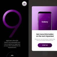 Samsung Galaxy S9 Unpacked 2018 App