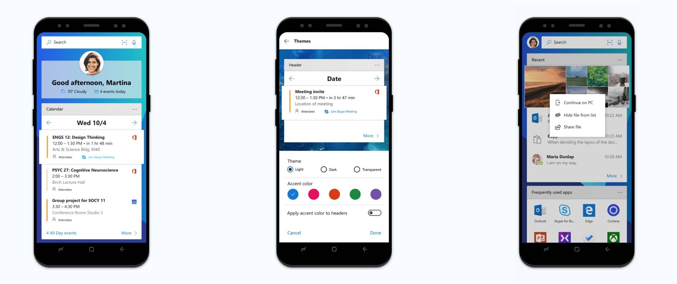 Microsoft Launcher update brings Cortana, other key features - Android ...