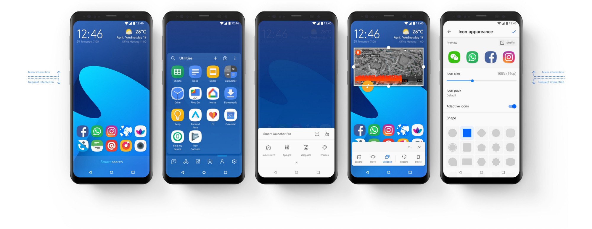 Smart Launcher Finally Rolling Out Version 5 To Android Devices Android Community