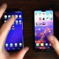Samsung S9 vs Huawei P20 Speed Test 3