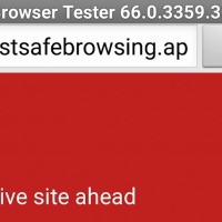 WebView with Safe Browsing
