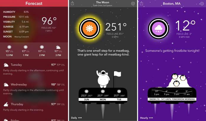 carrot weather for android