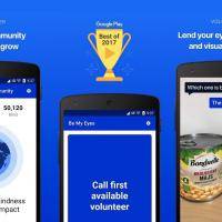 Google Play Best of 2017 Be My Eyes – Helping the blind