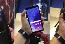 Samsung Galaxy J6 with Infinity Display sighted in the wild