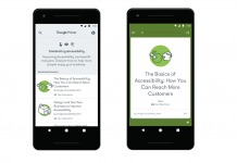 Google encourages apps, websites to be more “accesible”