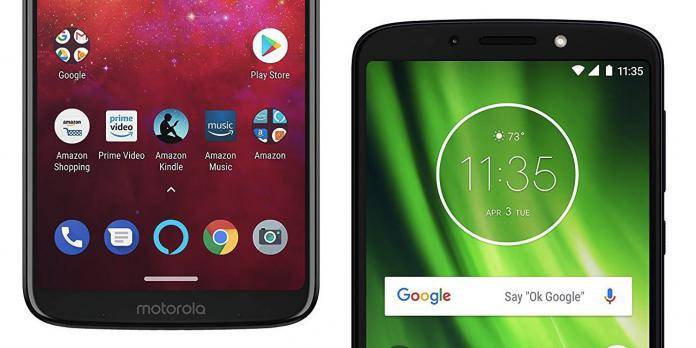 Amazon Prime Exclusive Moto Z3 Play Moto G6 Play