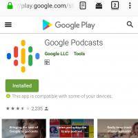 Google Play Google Podcasts