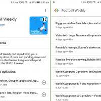 Google Podcasts Football Weekly 1