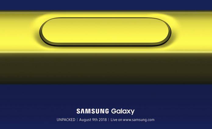 Samsung Galaxy Unpacked 2018 August 9