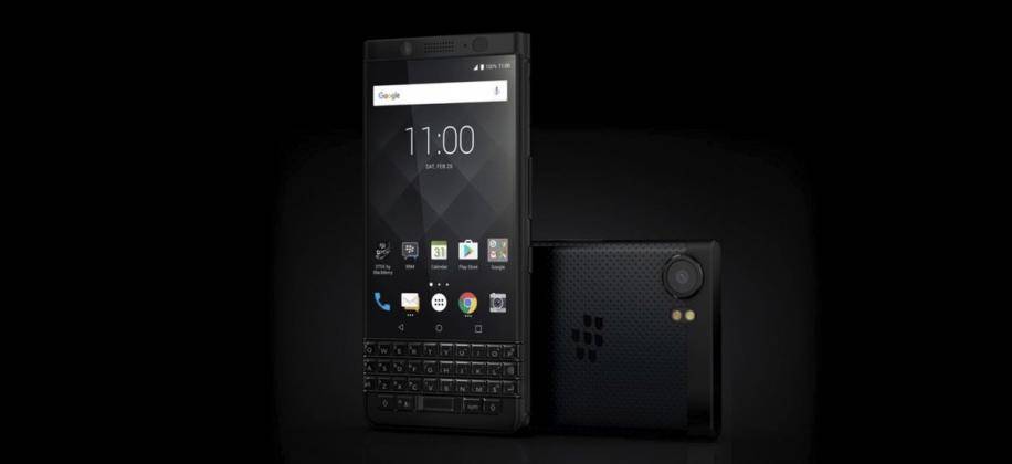 Смартфон blackberry keyone получил обновление android oreo