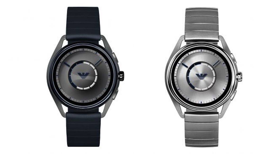 emporio armani android wear connected smartwatch