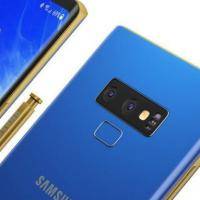 Samsung Galaxy Note 9 Blue Concept