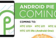 Android Pie HTC Phones