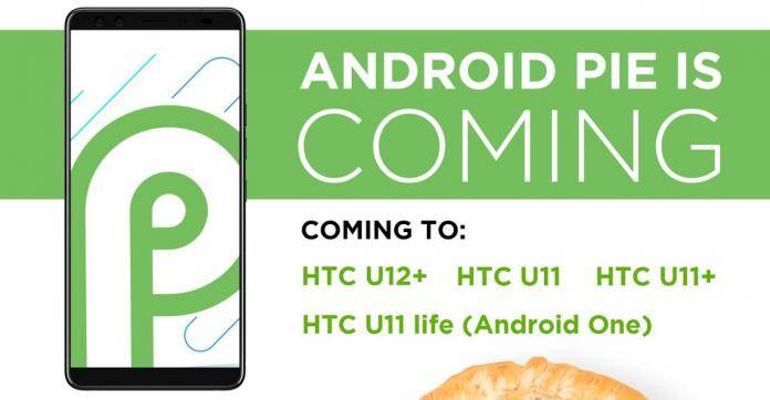 Android Pie HTC Phones