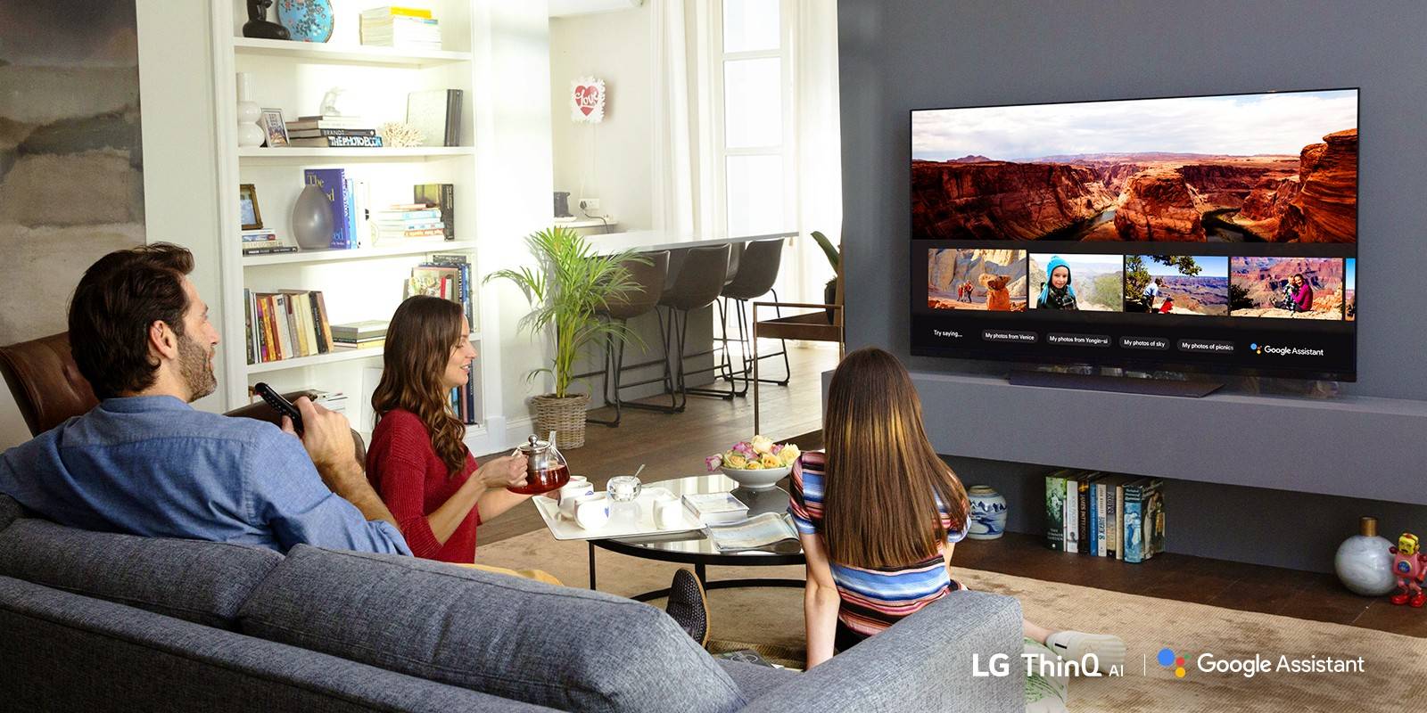 Lg tv best sale google assistant commands