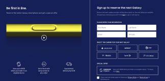 Samsung Galaxy Note 9 Pre-order