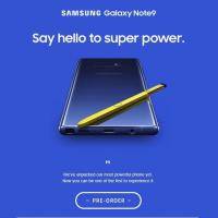 Samsung Galaxy Note 9 Teaser