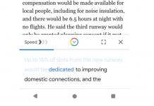 Google Go now has a feature to read websites out loud to you